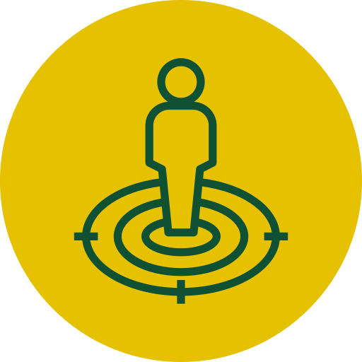 Customer target icon