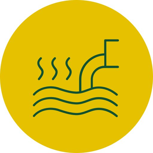 Icon representing seasonal gutter maintenance