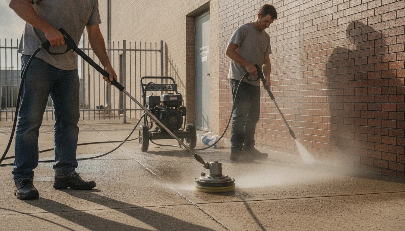 Pressure washing vs power washing explained by Pressure Washing Richmond VA for Richmond homes and businesses